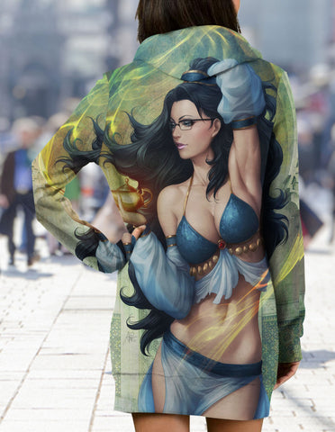 Woman Hoodie Dress