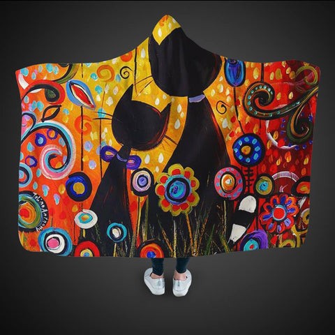 3D Hooded Blanket